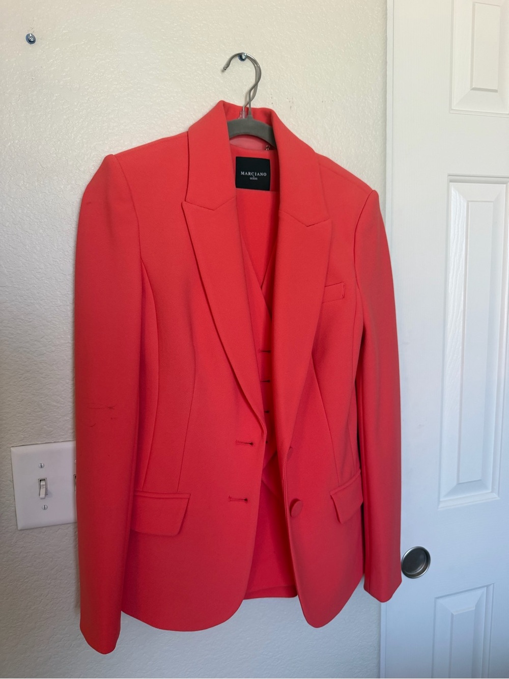 Guess by Marciano Three Piece Coral Women's Suit Set Size 2